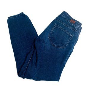 Paige Jeans Womens Size 24 Verdugo Crop Blue Denim